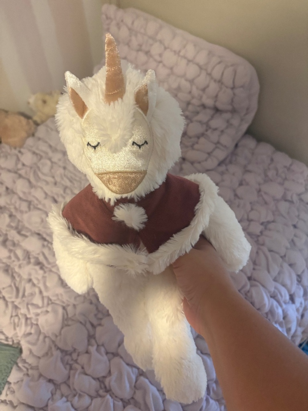 Slumberkins Christmas Unicorn